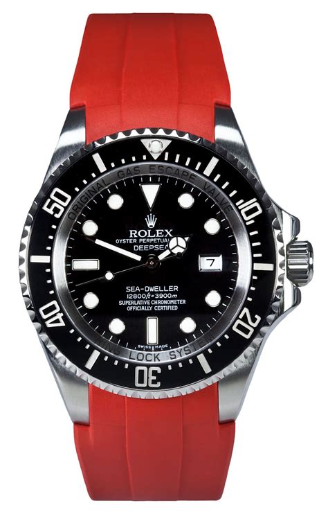 rolex deepsea red|rolex deepsea review.